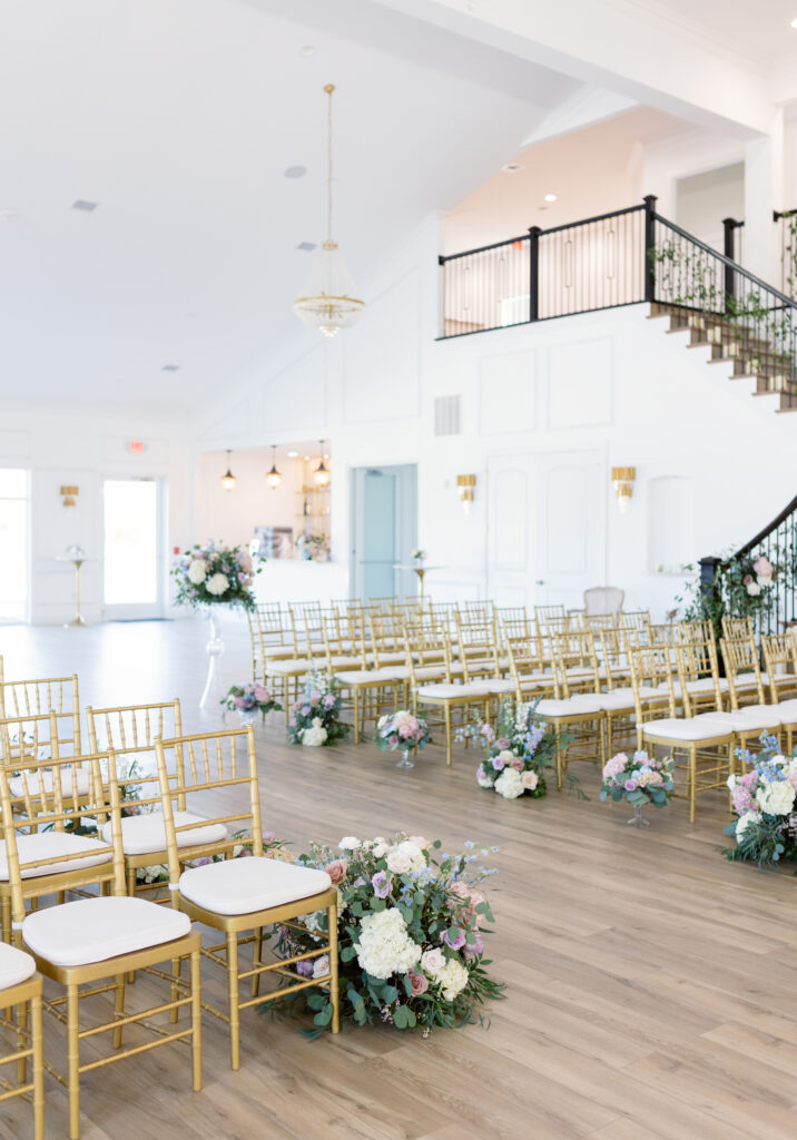 chateau joli wedding reception used for ceremony