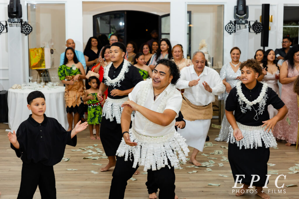 polynesian dance at chateau joli venue 