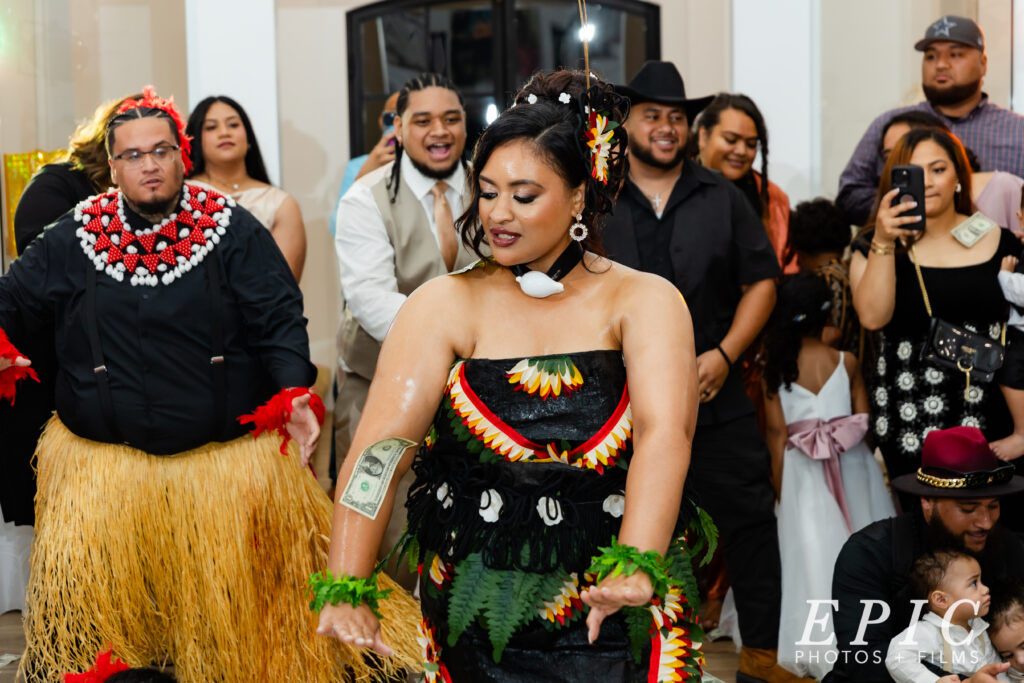bride dancing in a second outfit at her chateau joli wedding near fort worth texas 